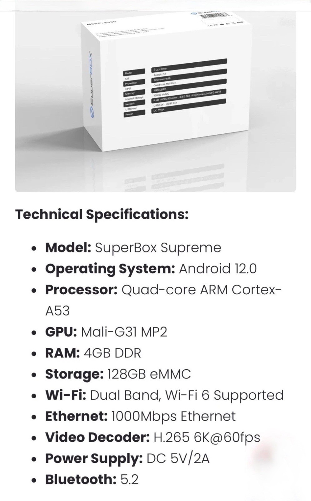 SuperBox Supreme 2025