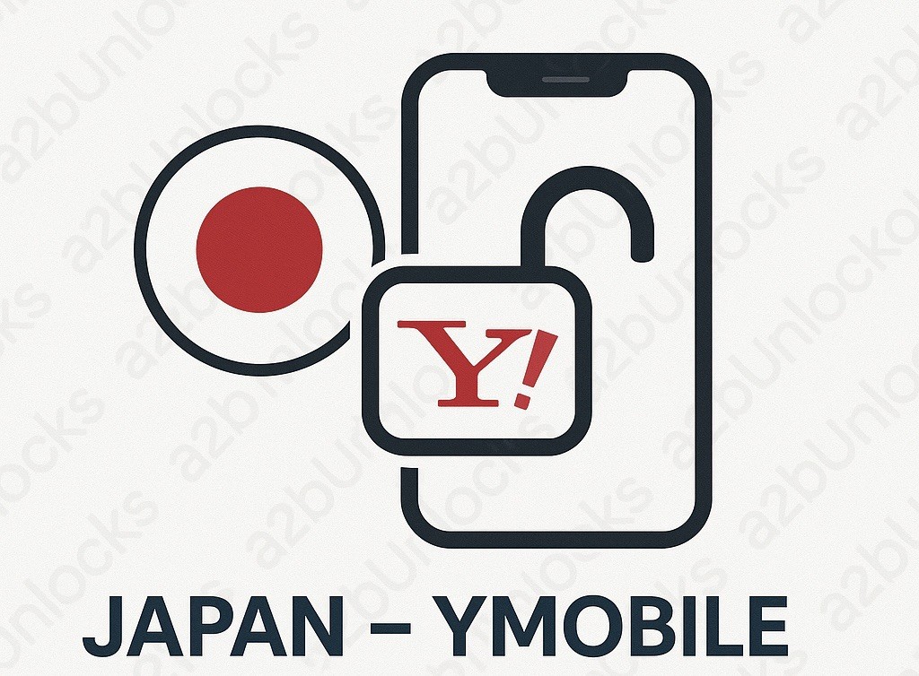Japan YMobile unlock service iPhone 16 series & below Clean & Unpaid Bills