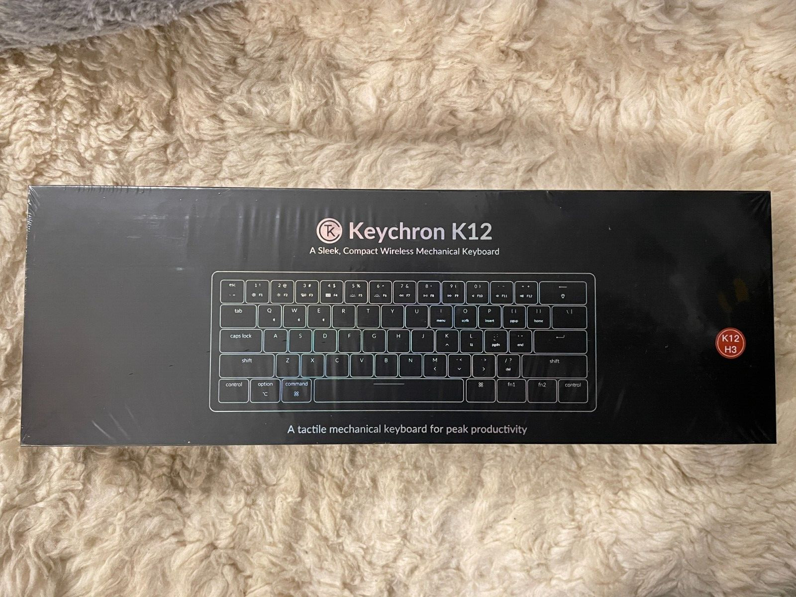 Keychron K12 Hot-Swappable Mechanical Keyboard -Brown Switch /New in Sealed Box