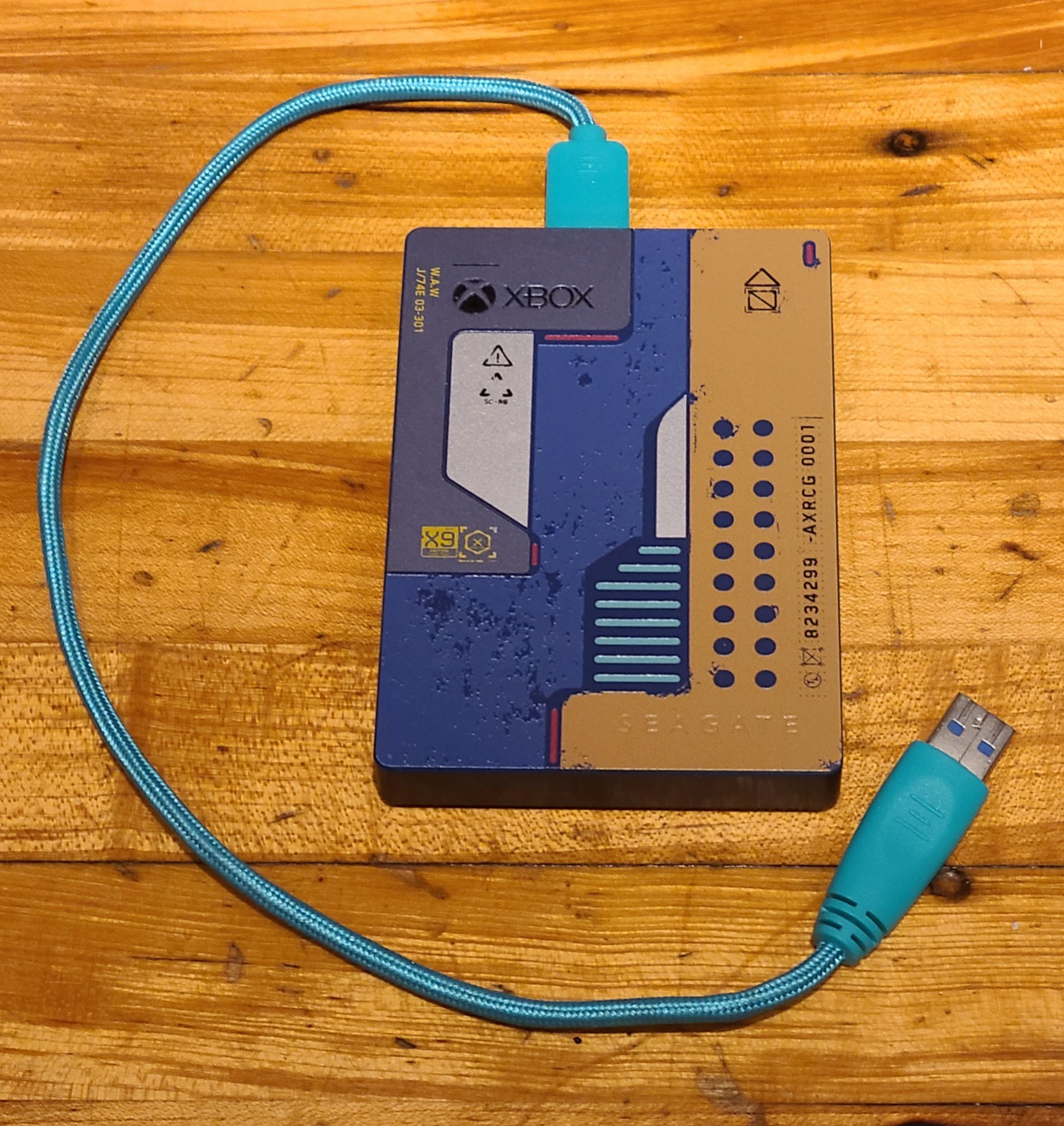 Xbox Cyberpunk 2077 Edition 2TB Seagate USB External Game Hard Drive