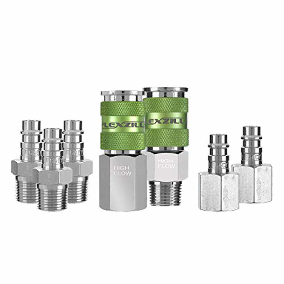 Legacy A53657FZ Flexzilla Pro High Flow Coupler & Plug Kit