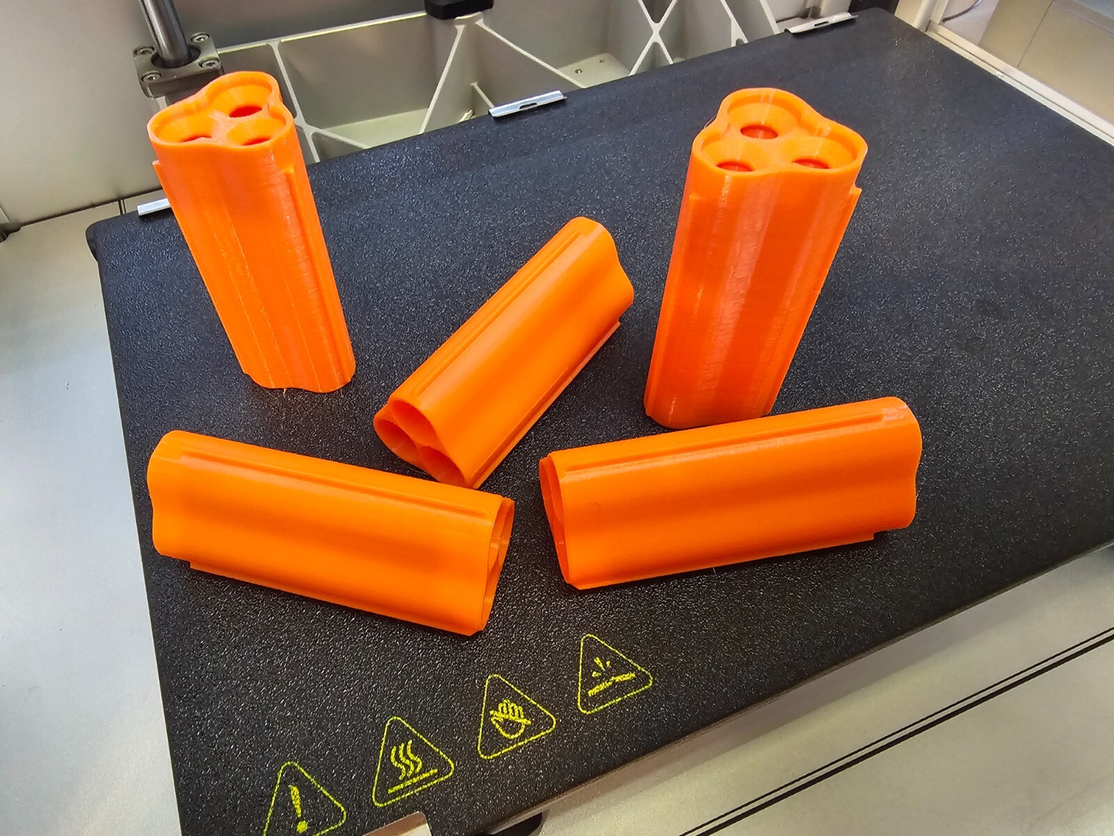 ORANGE - NEW 5 NERF Zombie Strike Nerf Sledgefire Replacement Shells Sledge Fire