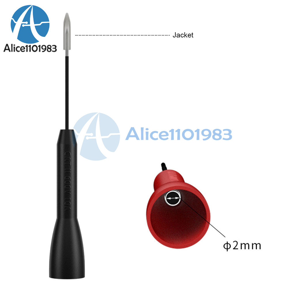 1 Pair TPC161 Insulation Piercing Needle Probe for Multimeter Test Probe