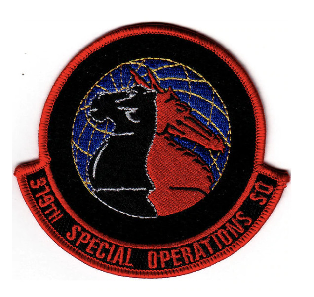 4" AIR FORCE 319TH SPECIAL OPERATIONS SQUADRON EMBROIDERED PATCH