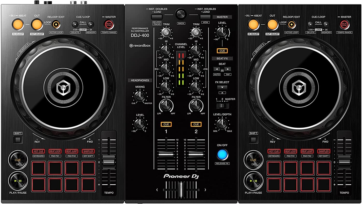 Pioneer DJ Performance DJ Controller DDJ-400 - New, Unused, Unopened