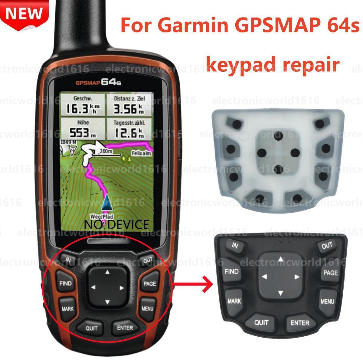 Keypad For Garmin GPSMAP 64s Handheld GPS Navigator Keyboard Button Replace Part