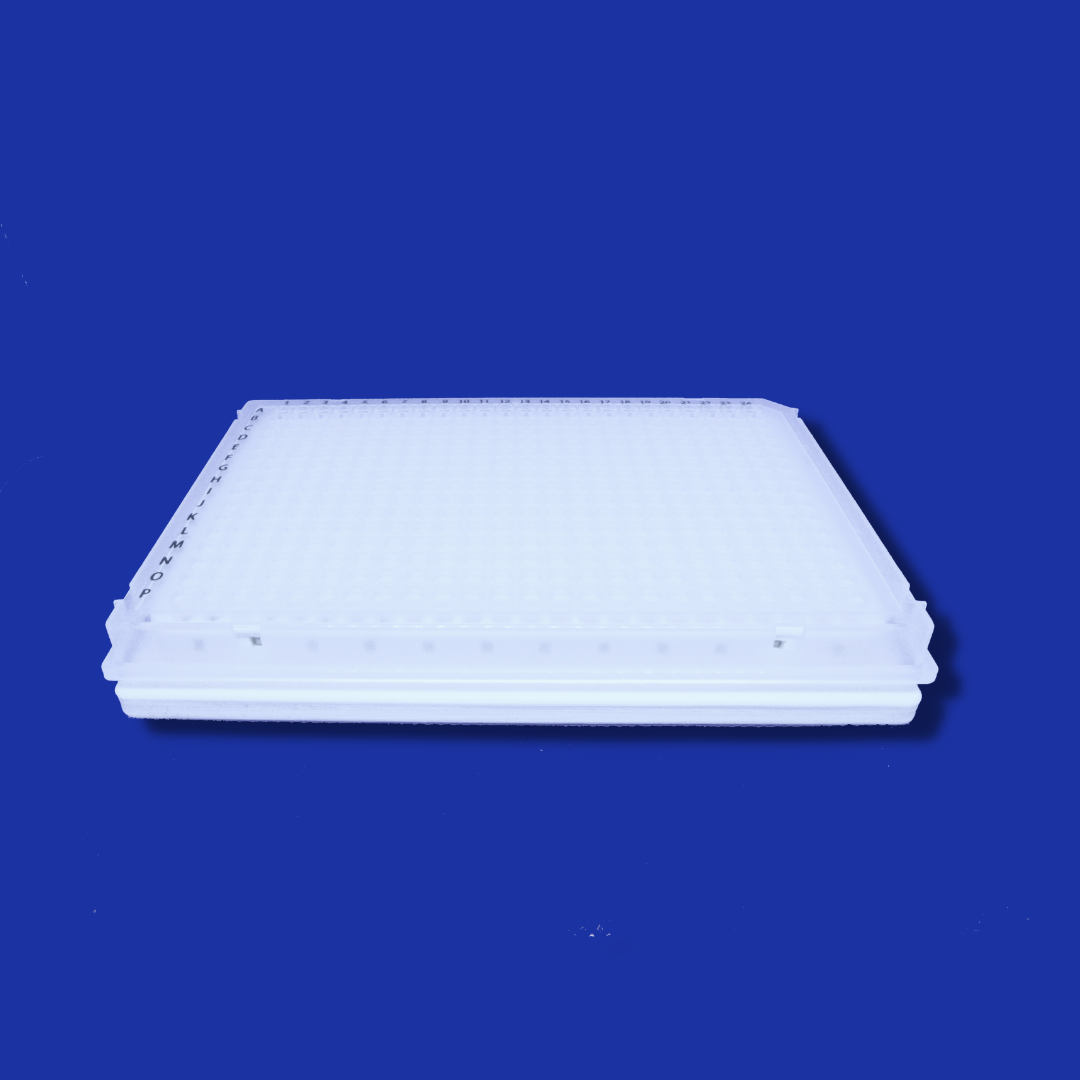 Magnetic rack for 384-well plates