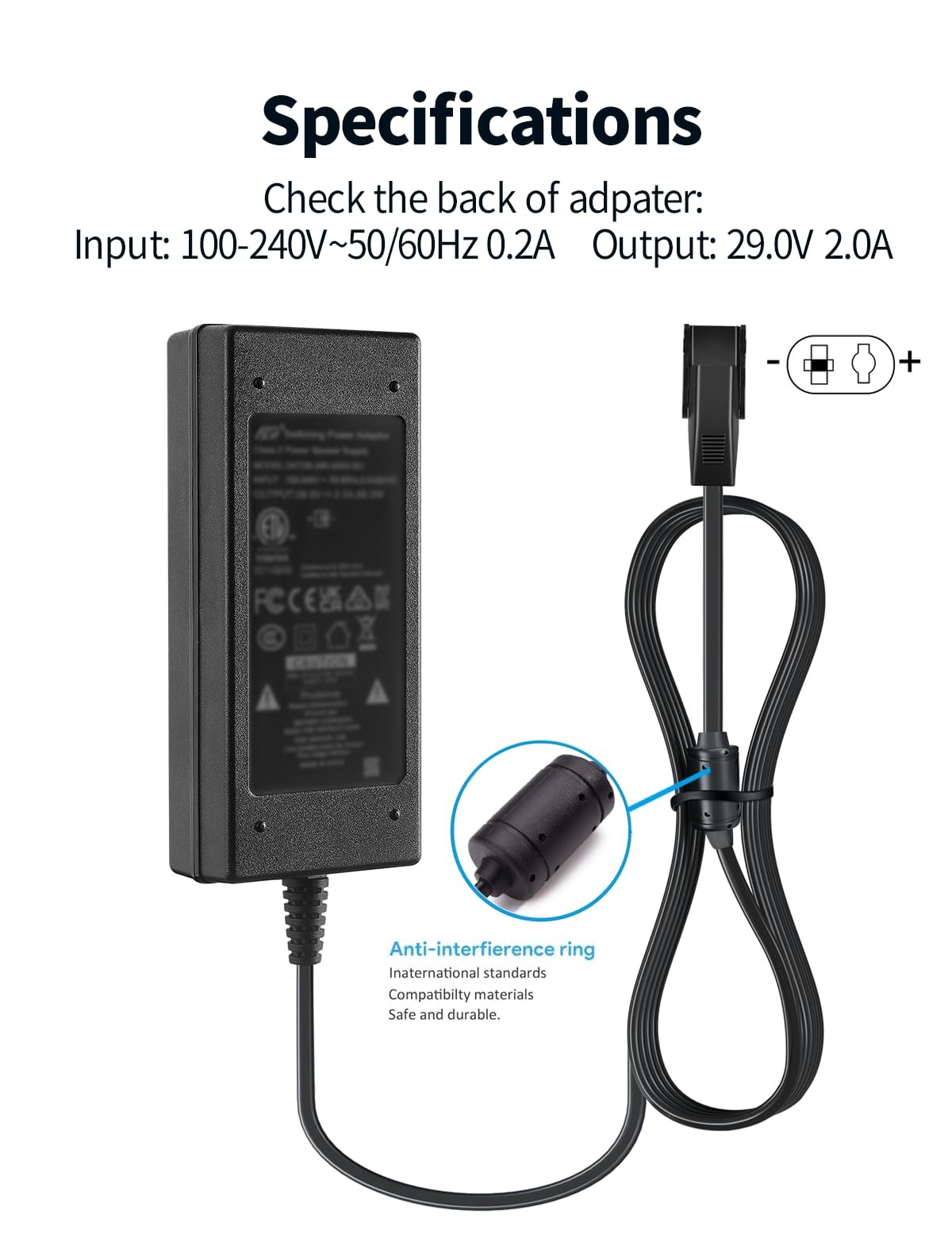 [4-Piece] Power Recliner Supply for Recliner, Lift Chair and Black