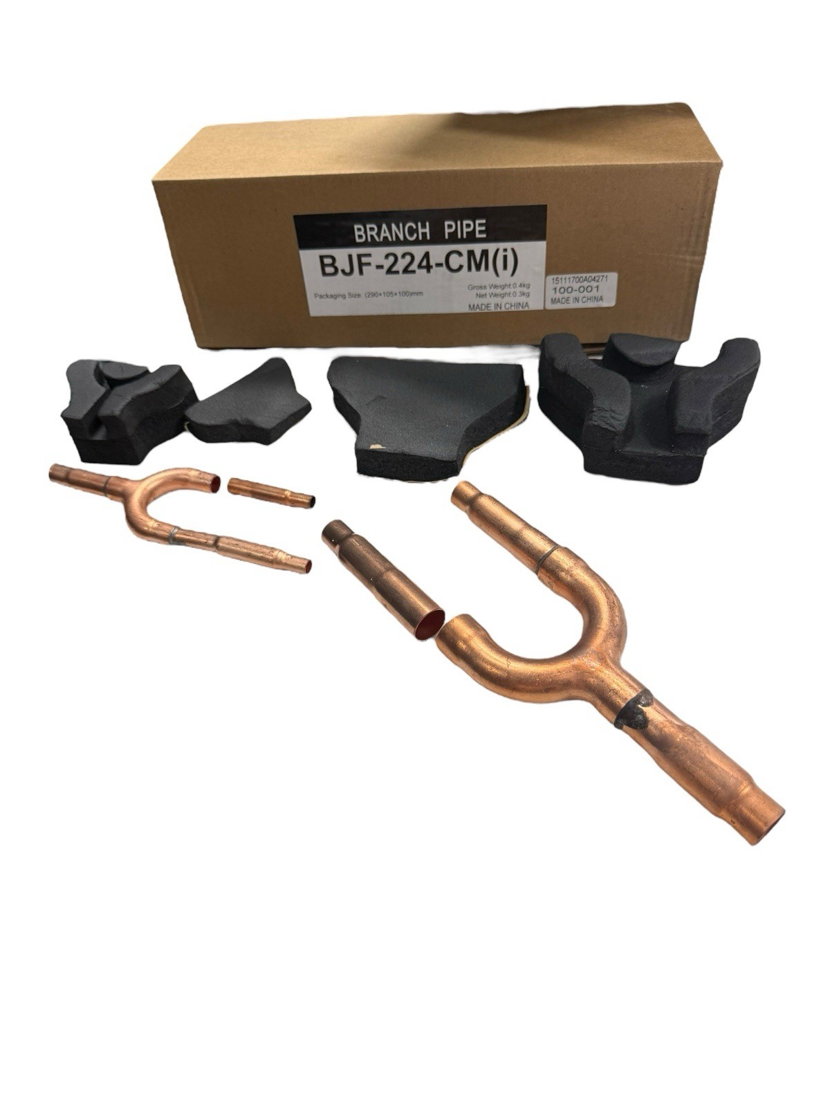 CARRIER BJF-224-CM(i) INDOOR UNIT BRANCH PIPE IJOINTS NEW FREE SHIPPING