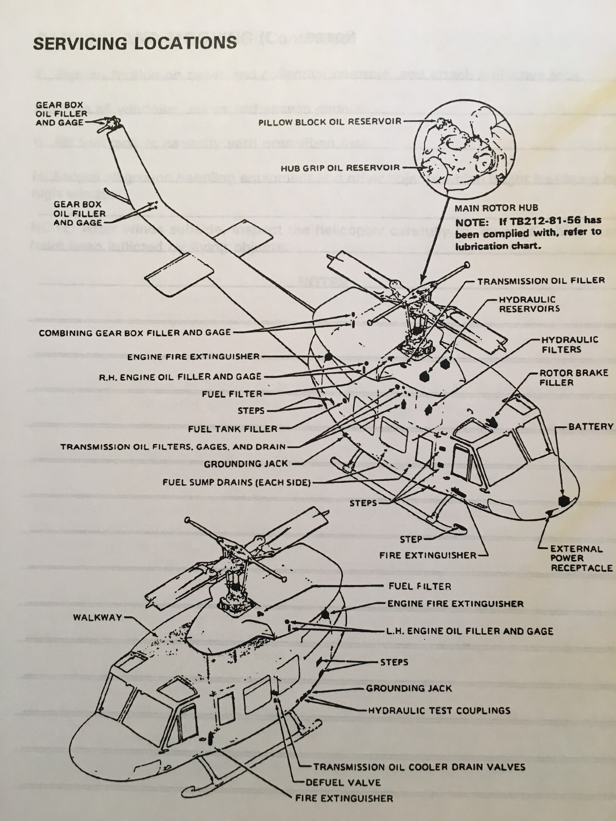 Bell 212 Field Maintenance Service Training Manual
