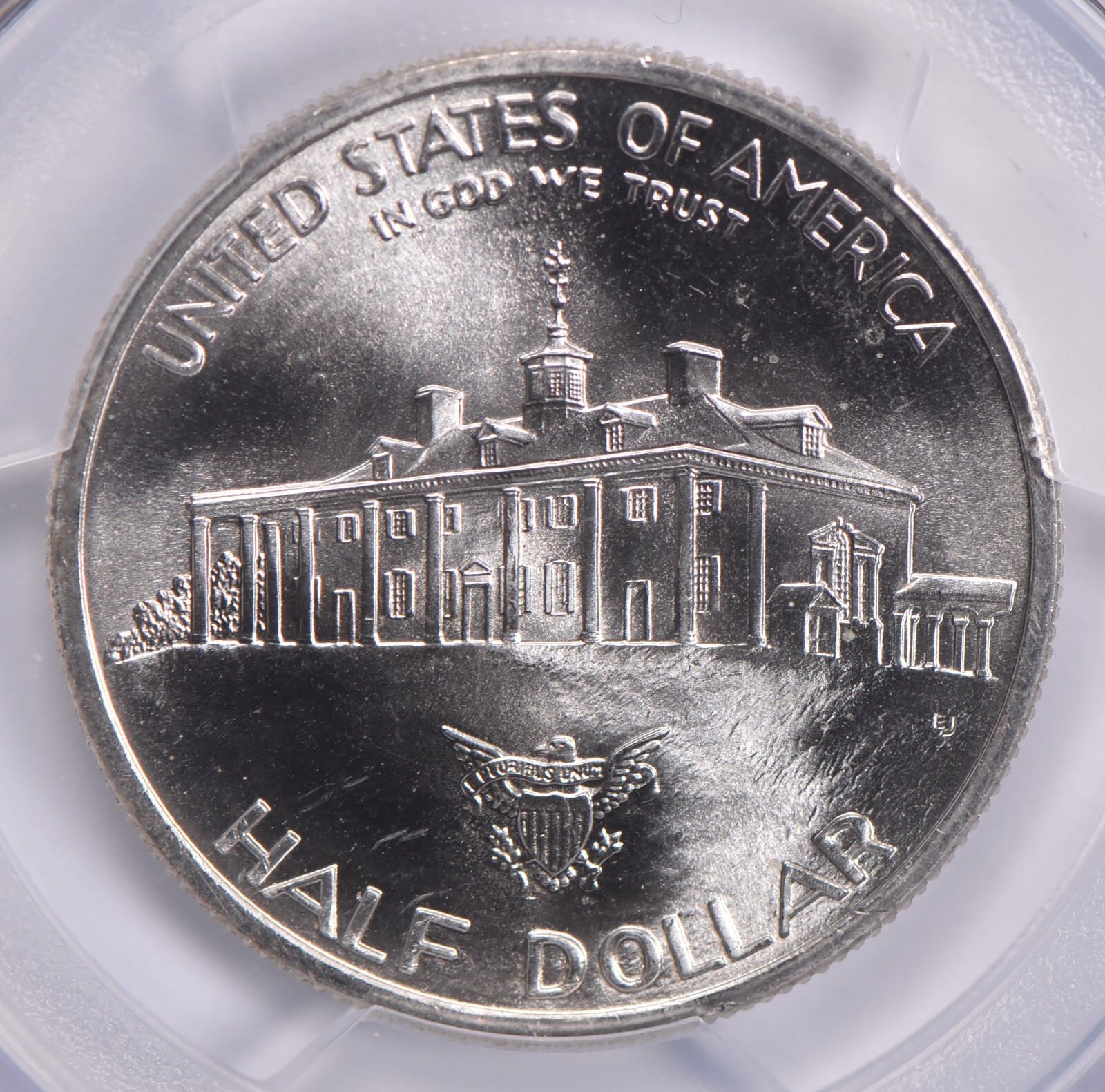 MS69 1982-D Washington Commemorative Half Dollar PCGS Blue Label
