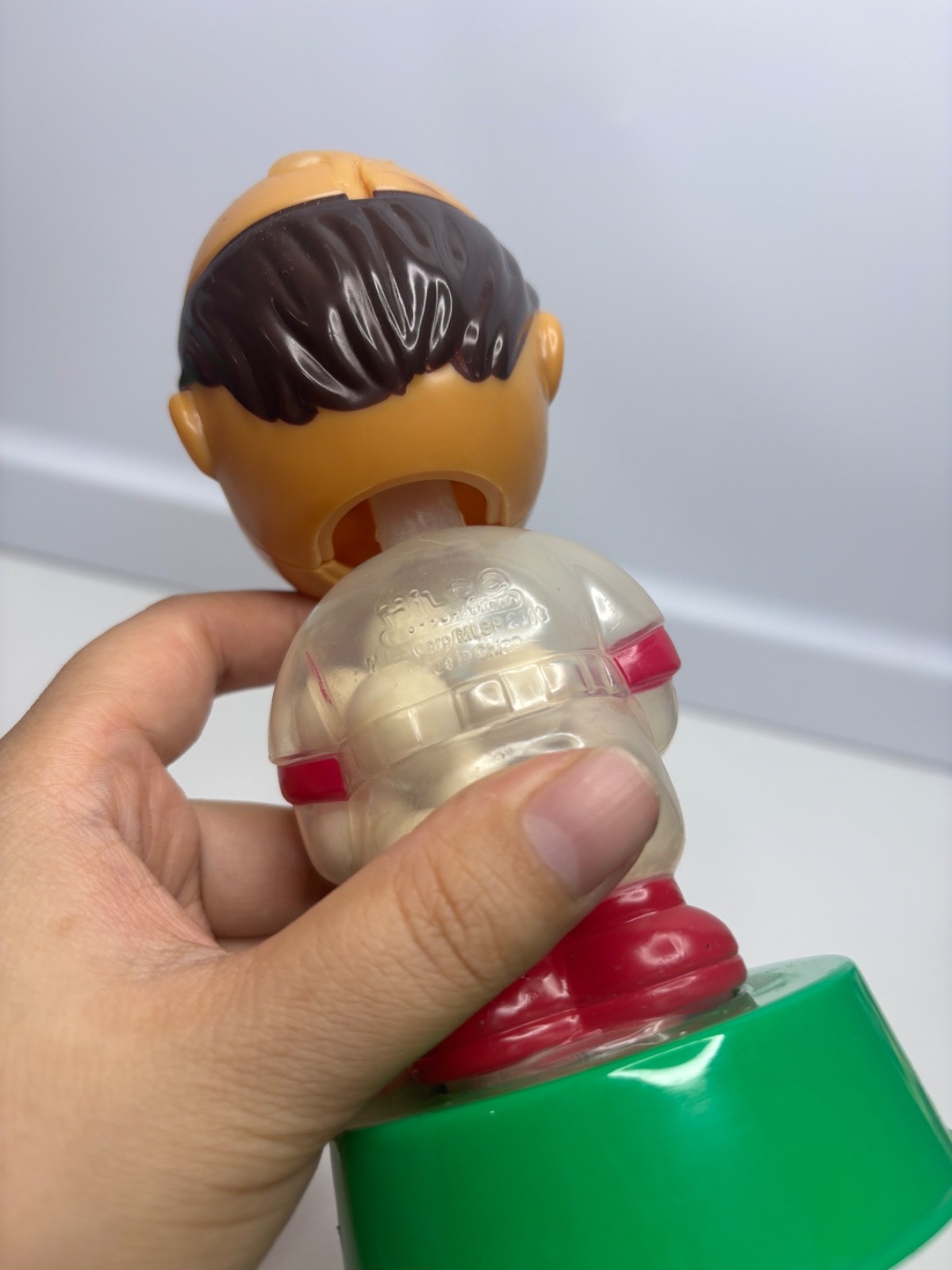 Baseball Bobblehead Player with Chewing Gum MLB (Used) missing cap Hilco MLBP
