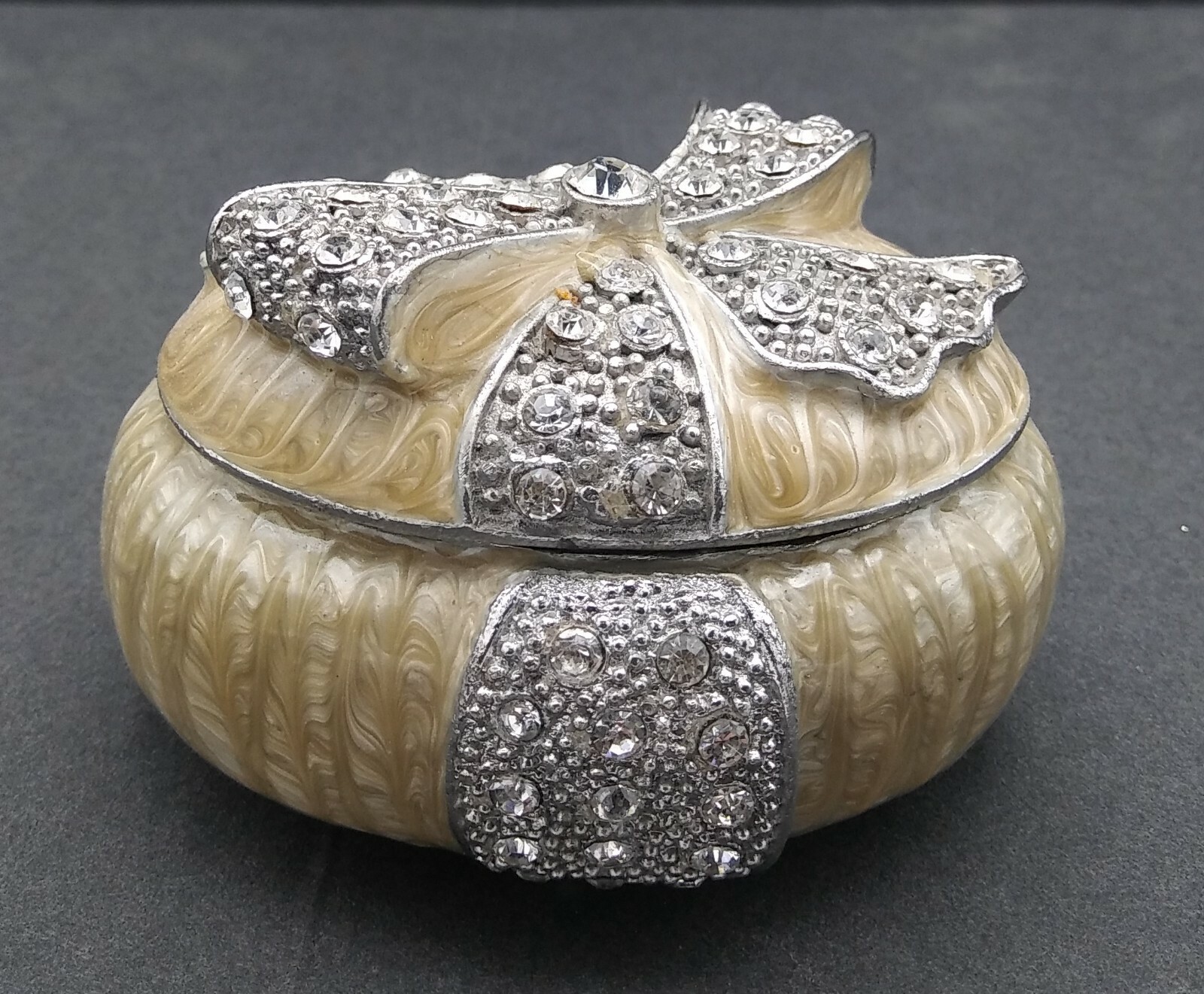 Rhinestone Trinket Box