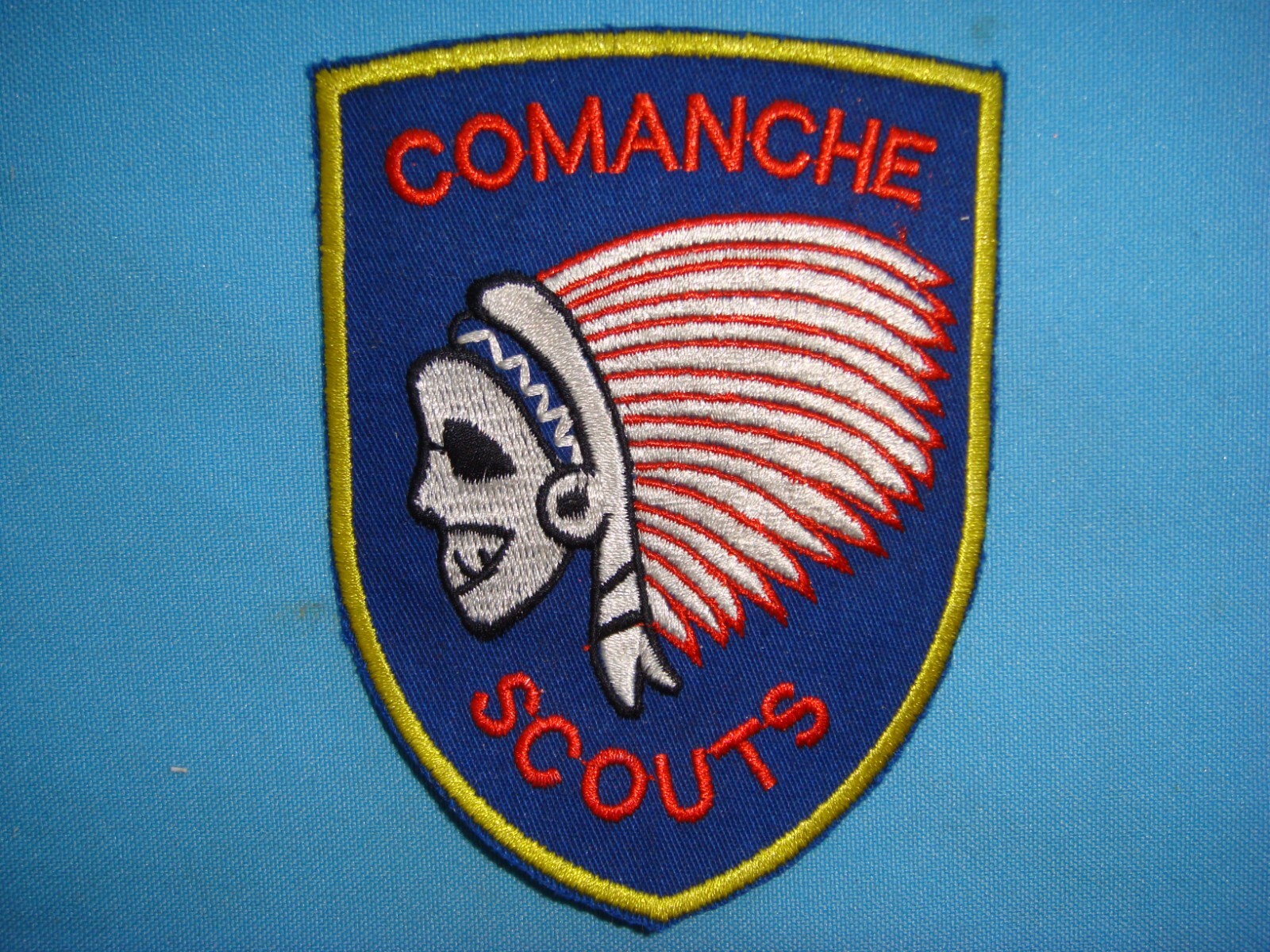 VIETNAM WAR PATCH, US 7th SQUADRON 1st CAVALRY RGT COMANCHE SCOUTS
