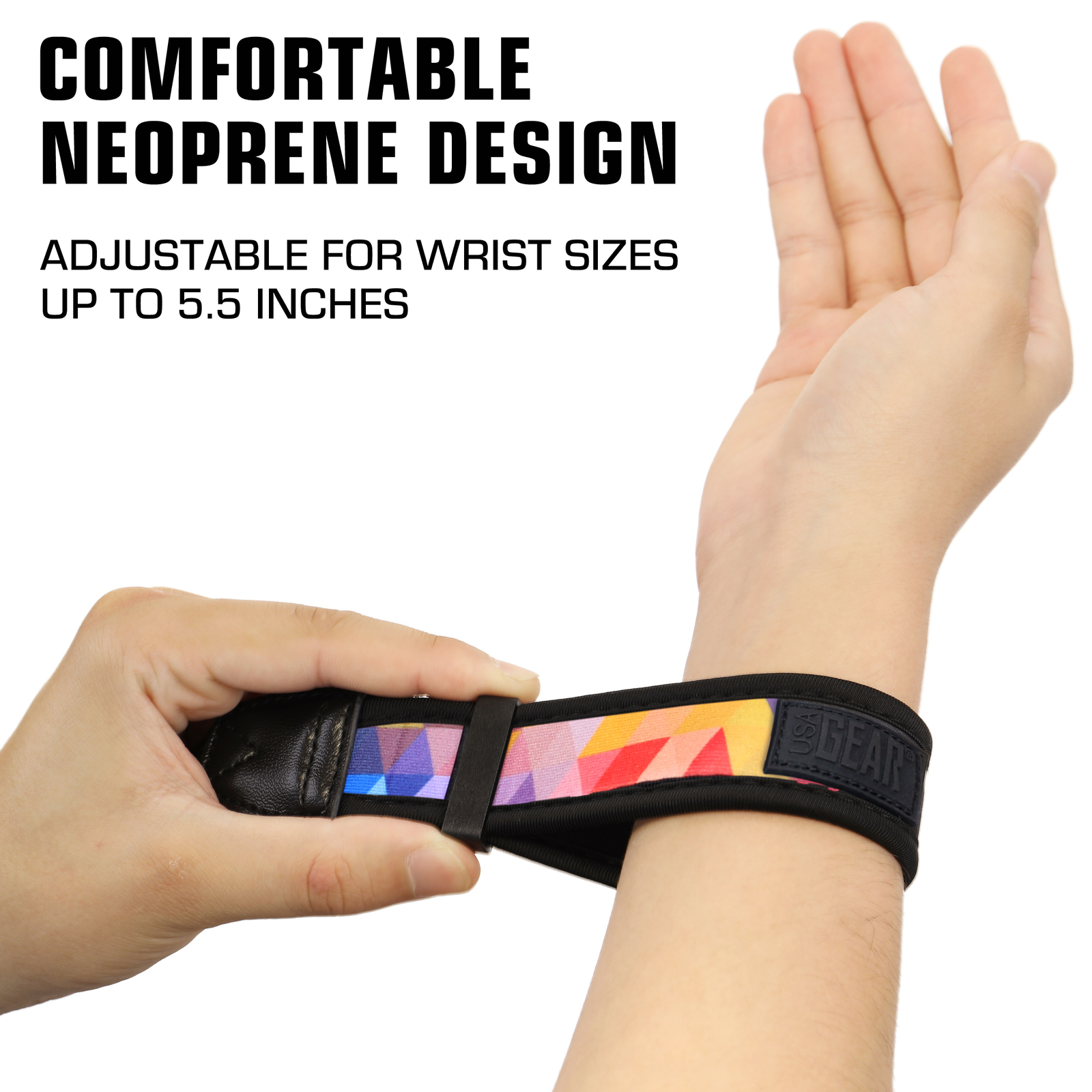 Digital Camera Wrist Strap w/ Padded Neoprene & Quick Release Buckle System