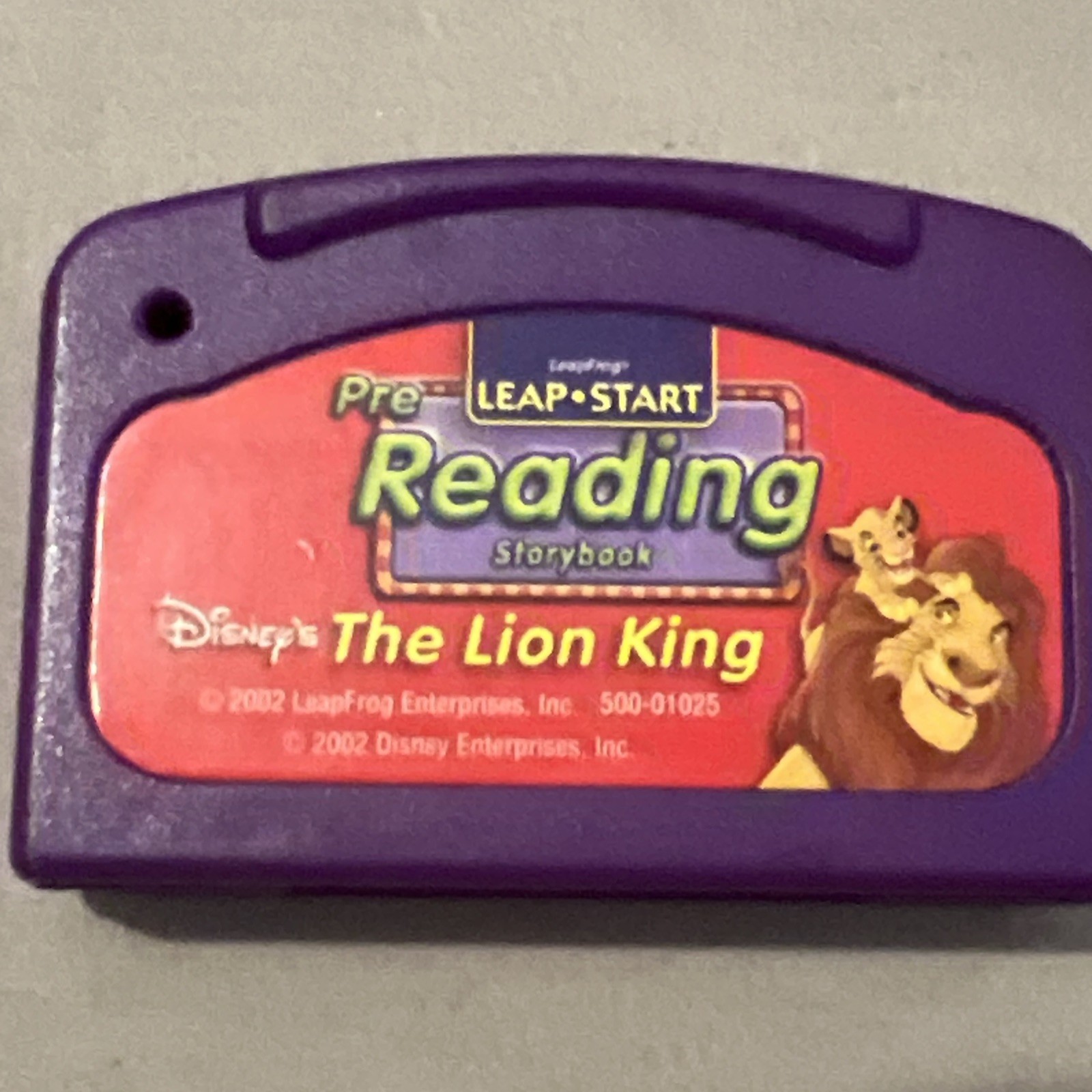 Leapfrog Leap Start Disney's THE LION KING PRE Reading Storybook Cartridge ONLY