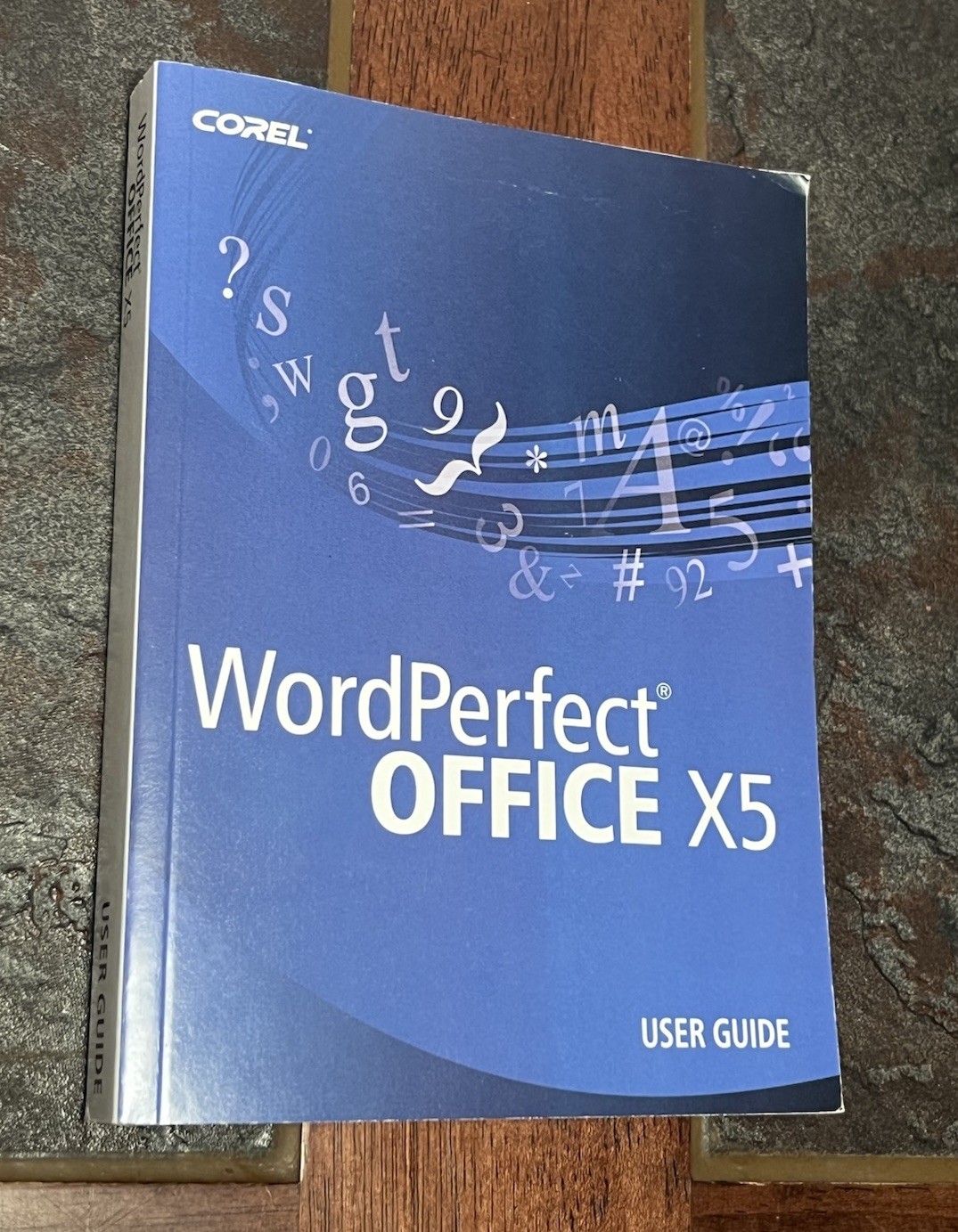 Corel Word Perfect Office X5 Mircosoft Windows User Guide Book