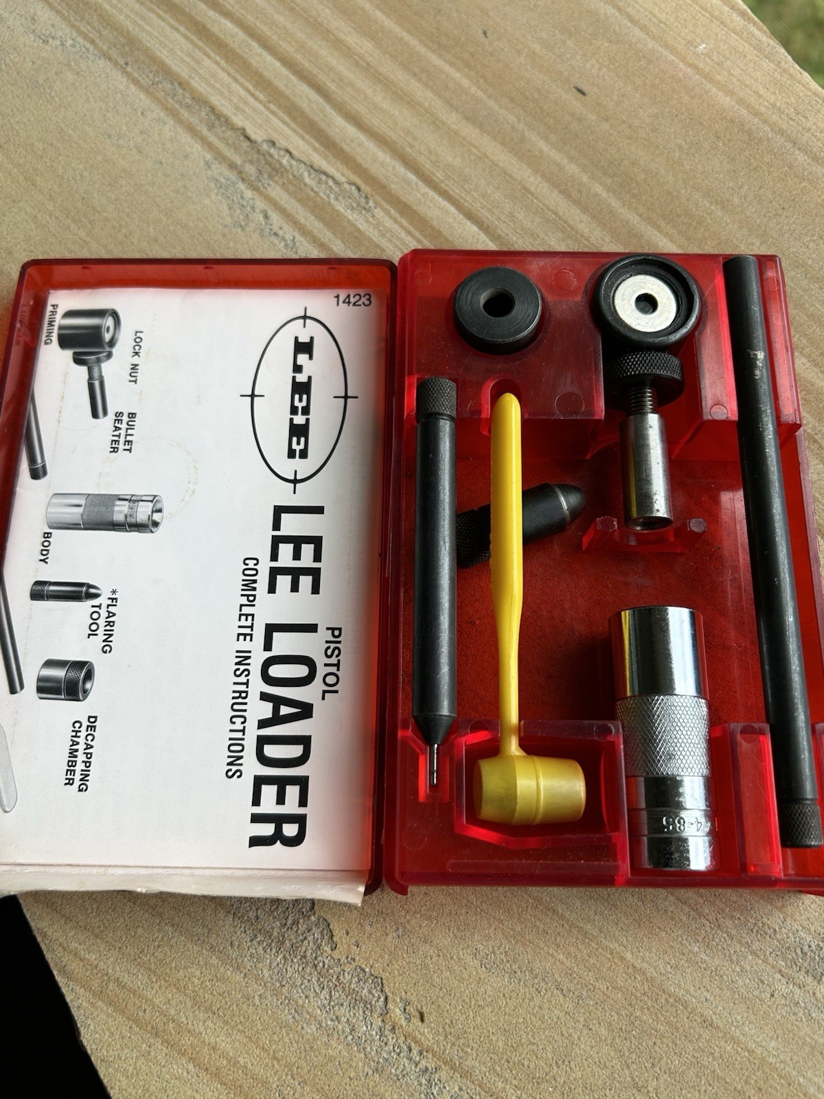 Lee Precision Reloading Kit 44 Magnum 90260 Preowned Complete
