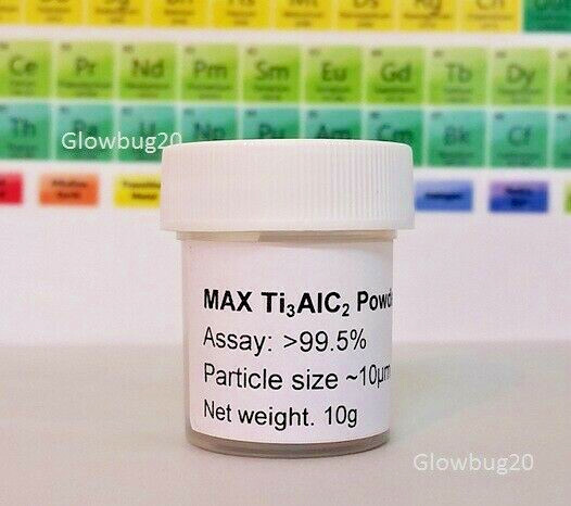 MAX Phase Titanium Aluminum Carbide – MAX Ti3AlC2 Graphitic MXene Ceramics