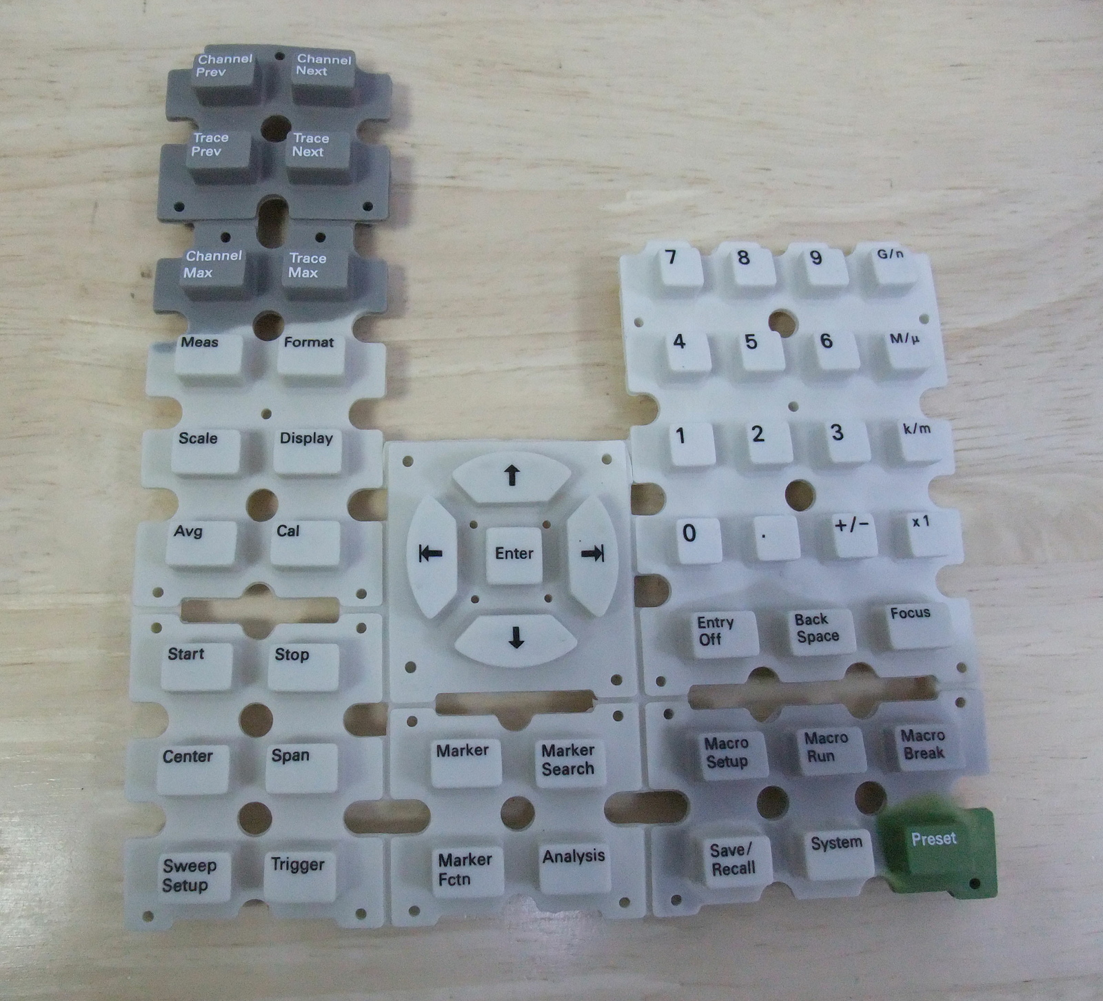 Press Keypad Accessory for Agilent HP E5071B E5070B