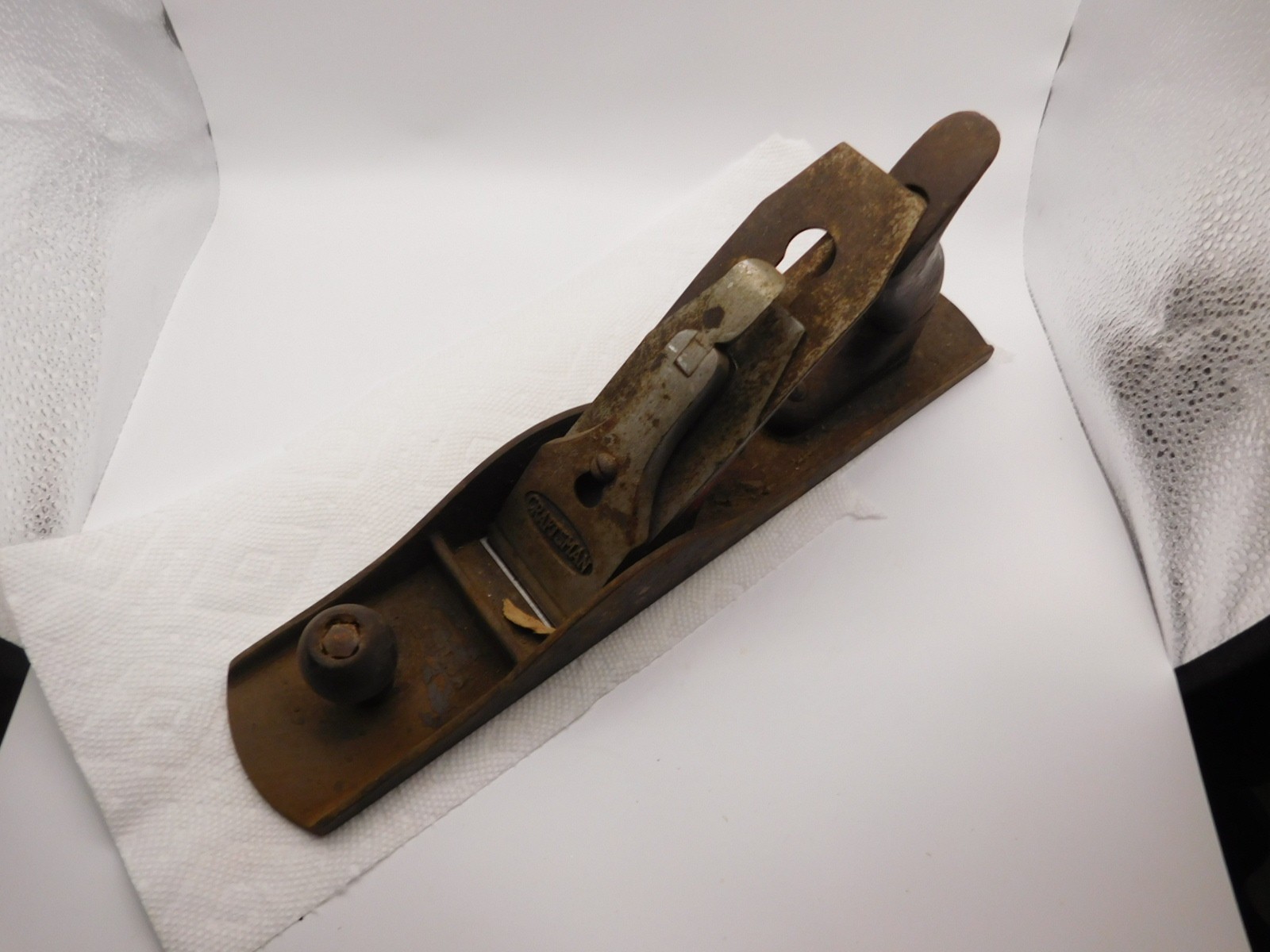 Vintage USA Craftsman Large Wood Plane 14" Overall