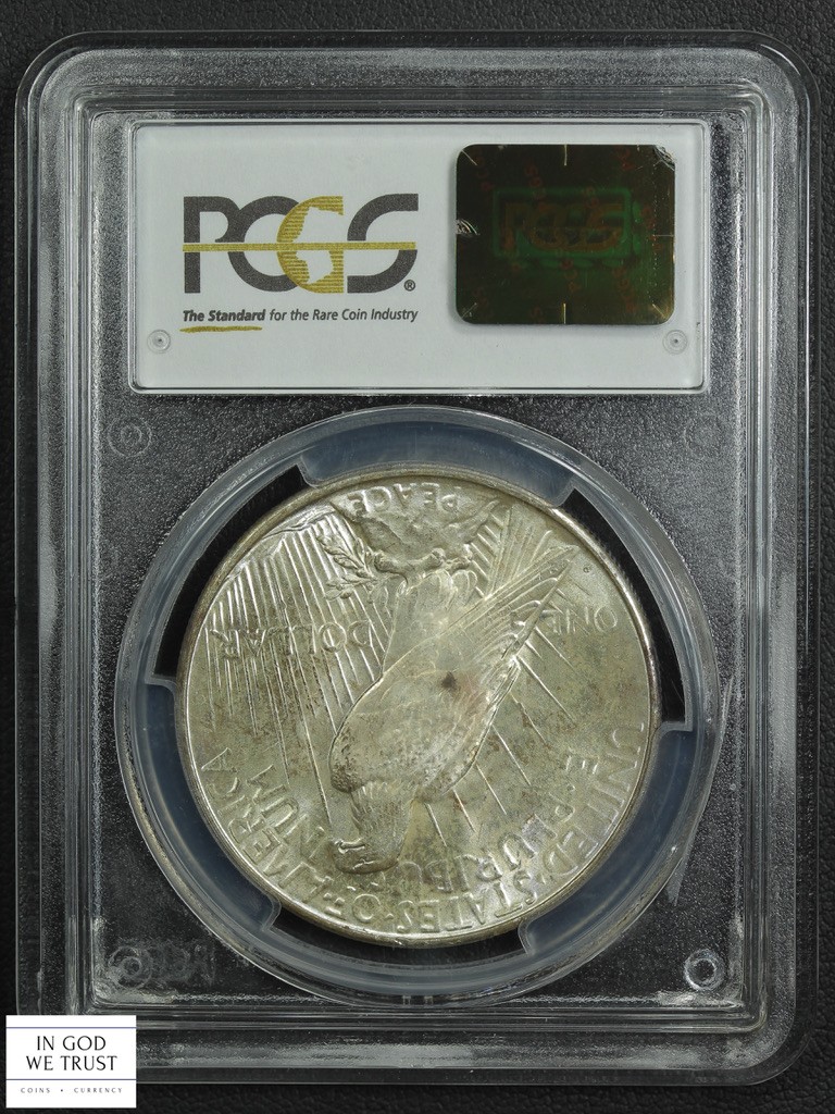 1934 D Peace Silver Dollar $1 PCGS MS 65