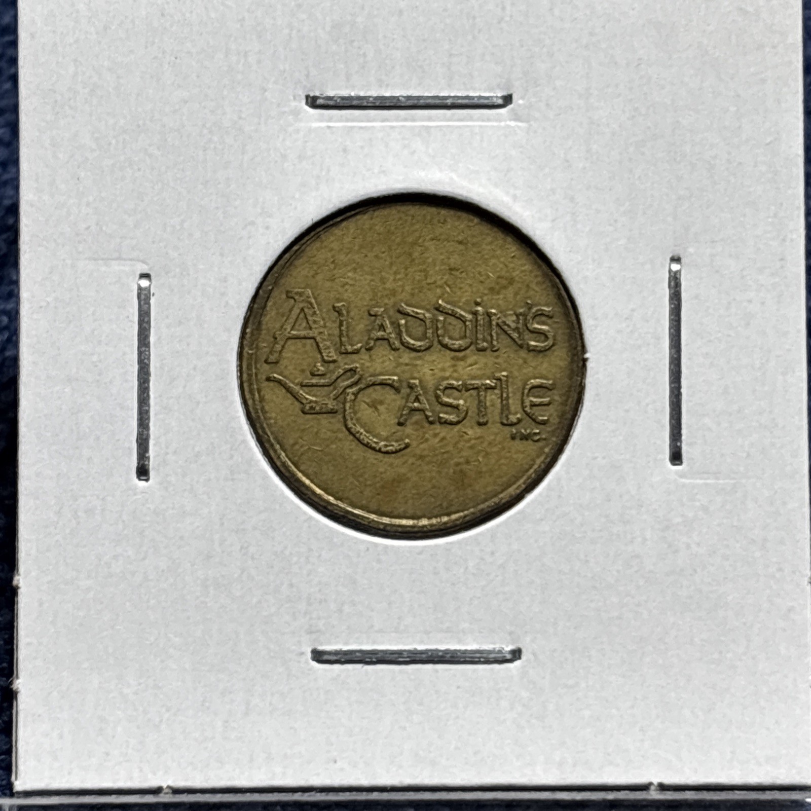 Vintage Aladdin’s Castle Arcade Token Coin Medal The Ultimate Party Place