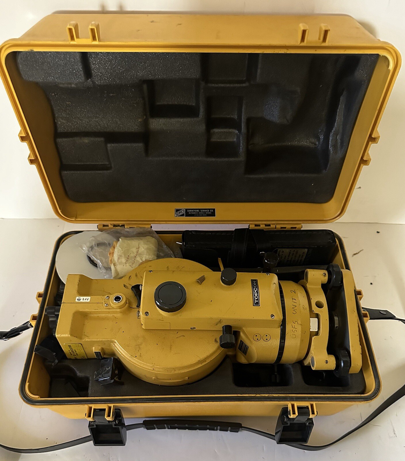 Topcon GUPPY GTS-10D B10955 Geodetic Survey Total Station