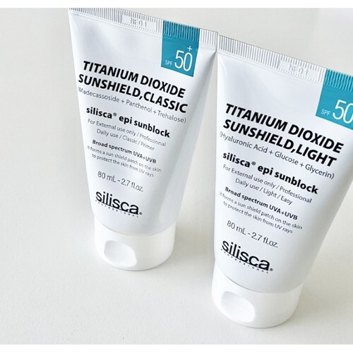 Silisca tIitanium dioxide sunshield 80ml(classic and light)