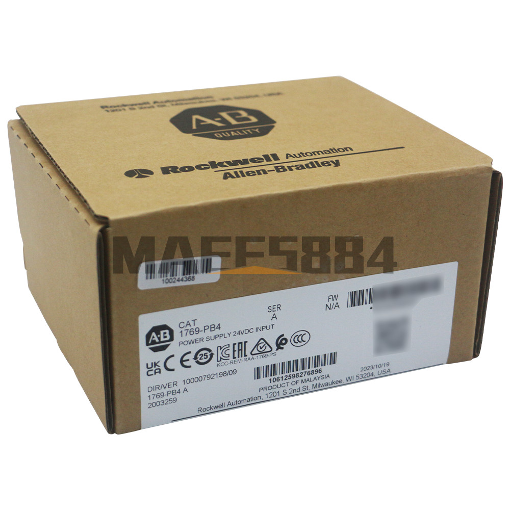 Allen Bradley Factory New Sealed 1769-PB4 CompactLogix DC 4A/2A Power Supply
