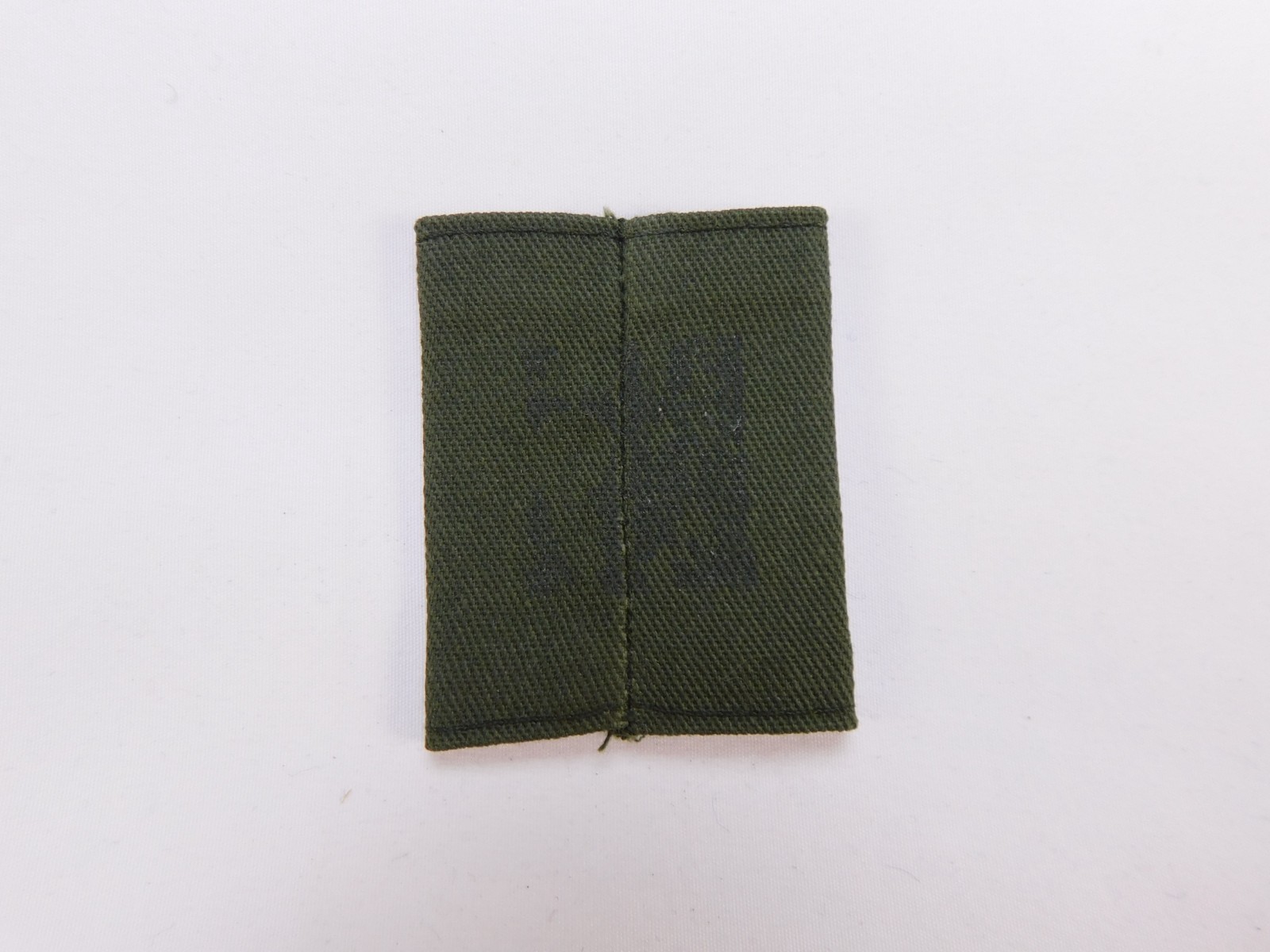 US Air Force USAF Gortex Loop Rank First Sergeant SMSgt E8 BDU Green Slide Patch
