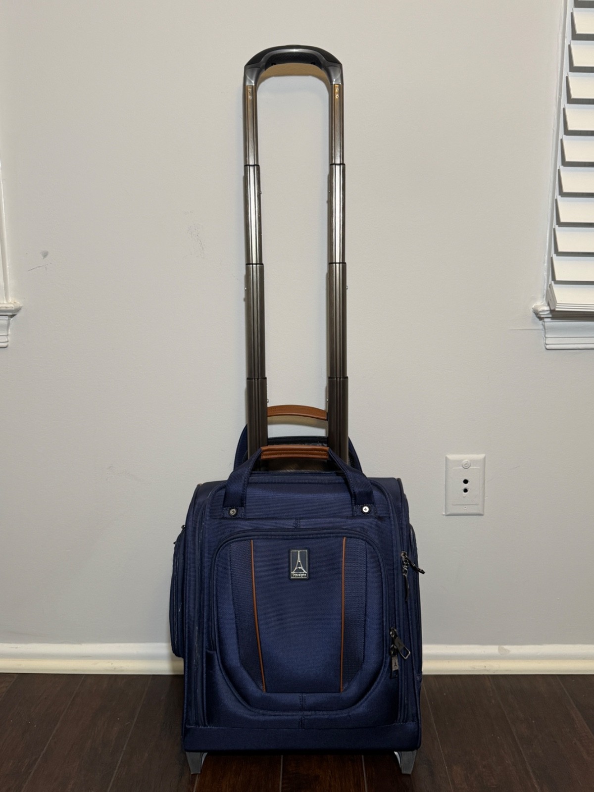 Travelpro Crew Versapack Underseat Carry On Rolling Bag Luggage