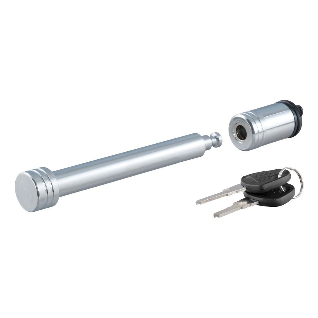 Curt 23025 Hitch Pin Barbell 5/8 Diameter With Dust Cap With 2 Keys
