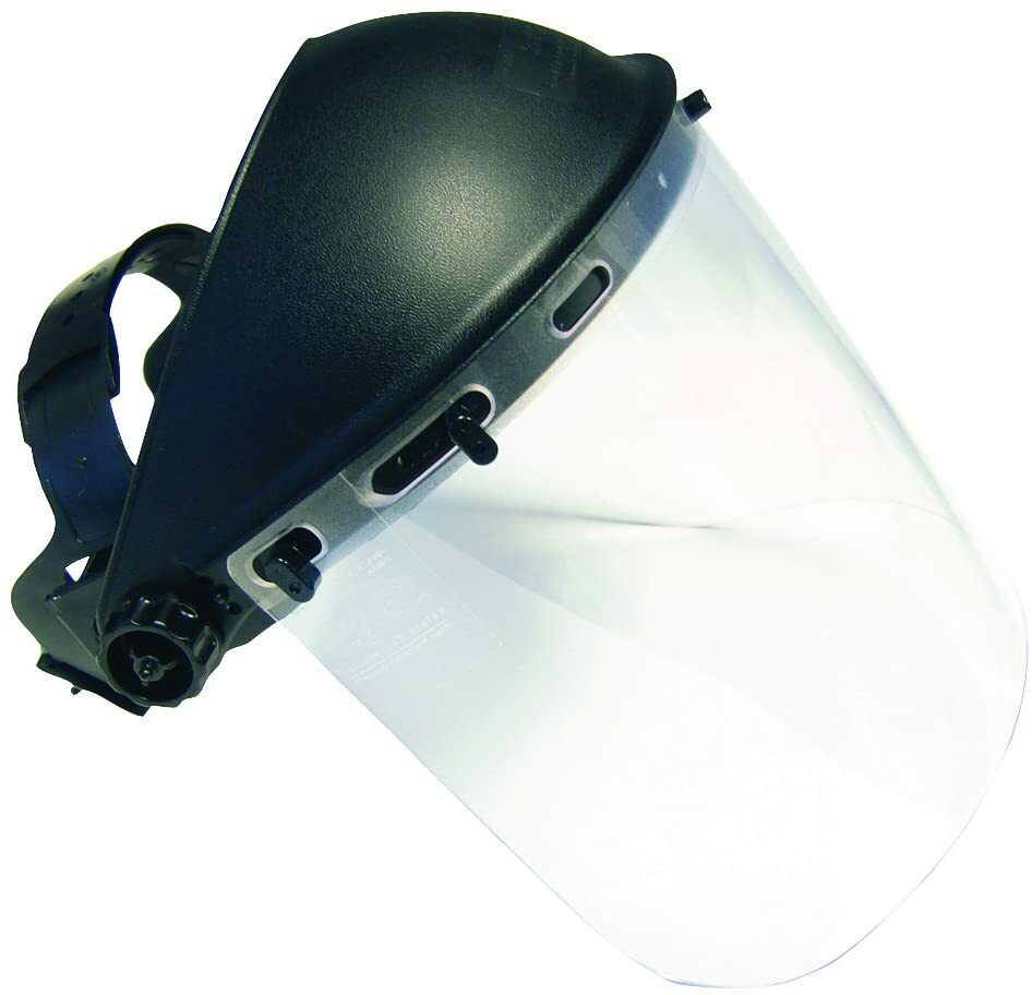 SAS Clear Full Face Shield Safety Mask Visor 5140 - Transparent Protector USA
