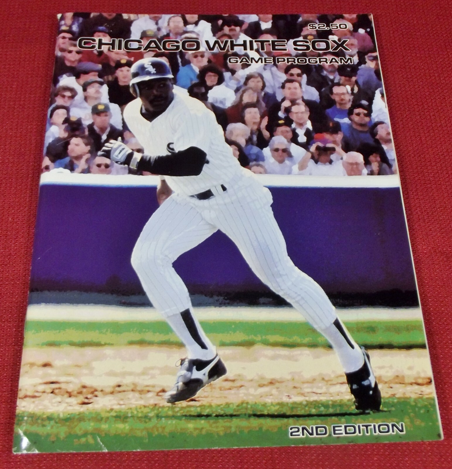 Chicago White Sox Official Game Program Vintage 1991 MLB Baseball