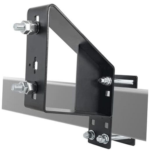 Boat Trailer Spare Tire Mount,Trailer Spare Tire Tarrier,Heavy-Duty 120 Black
