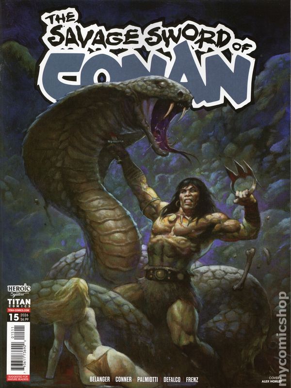 Savage Sword of Conan #15A 2026 Stock Image