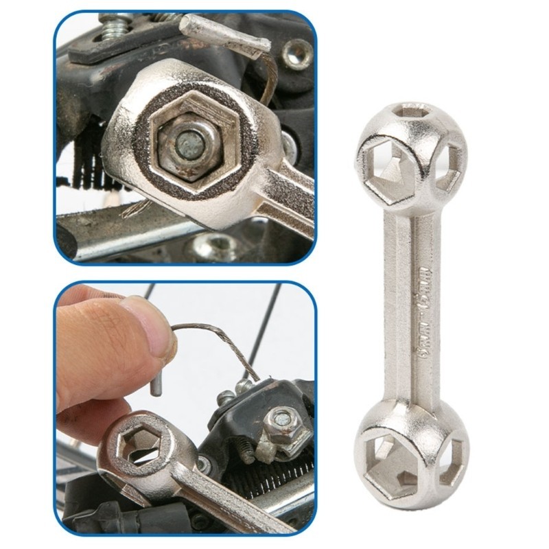 Bicycles Multitool with Bikes Tire Levers Spoke Wrench Set for Mountain Bikes