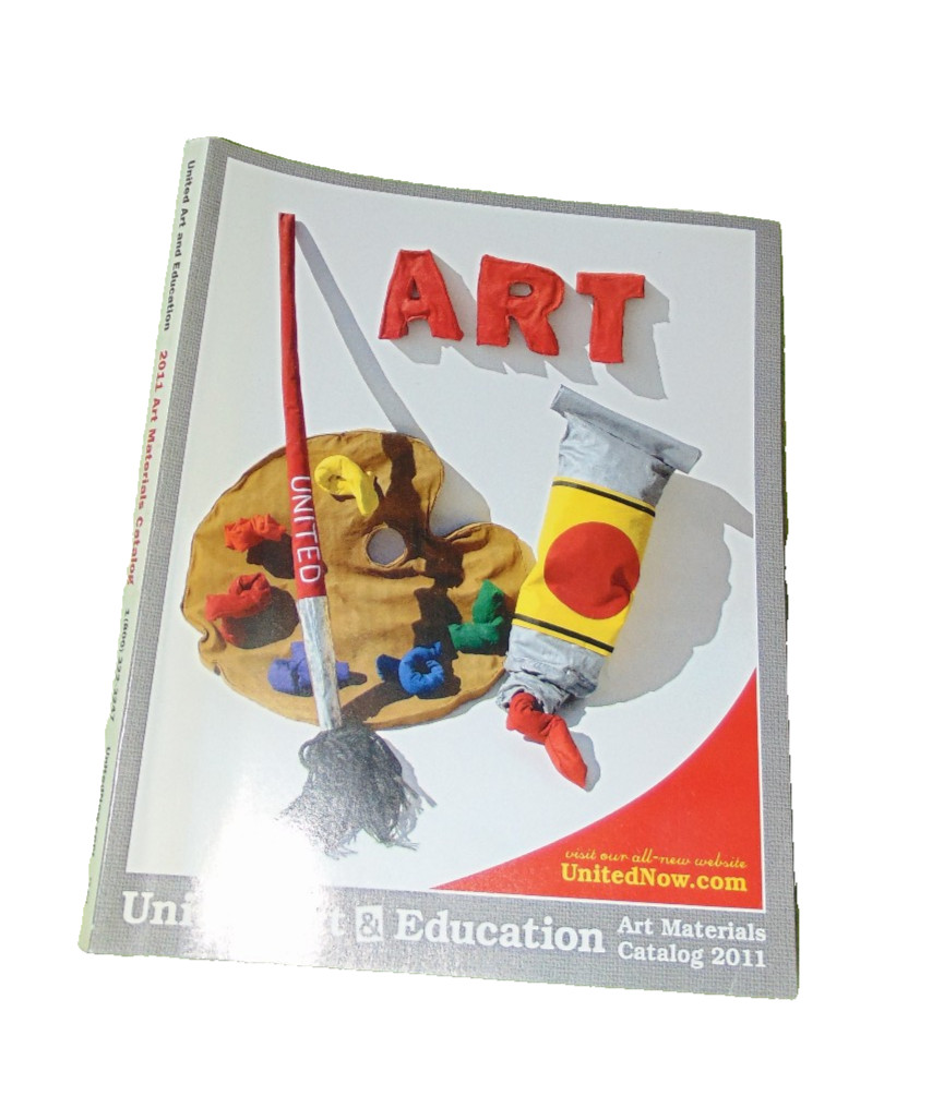 United Art & Education Catalog 2011 Art Materials Supplies Teachers Very Good