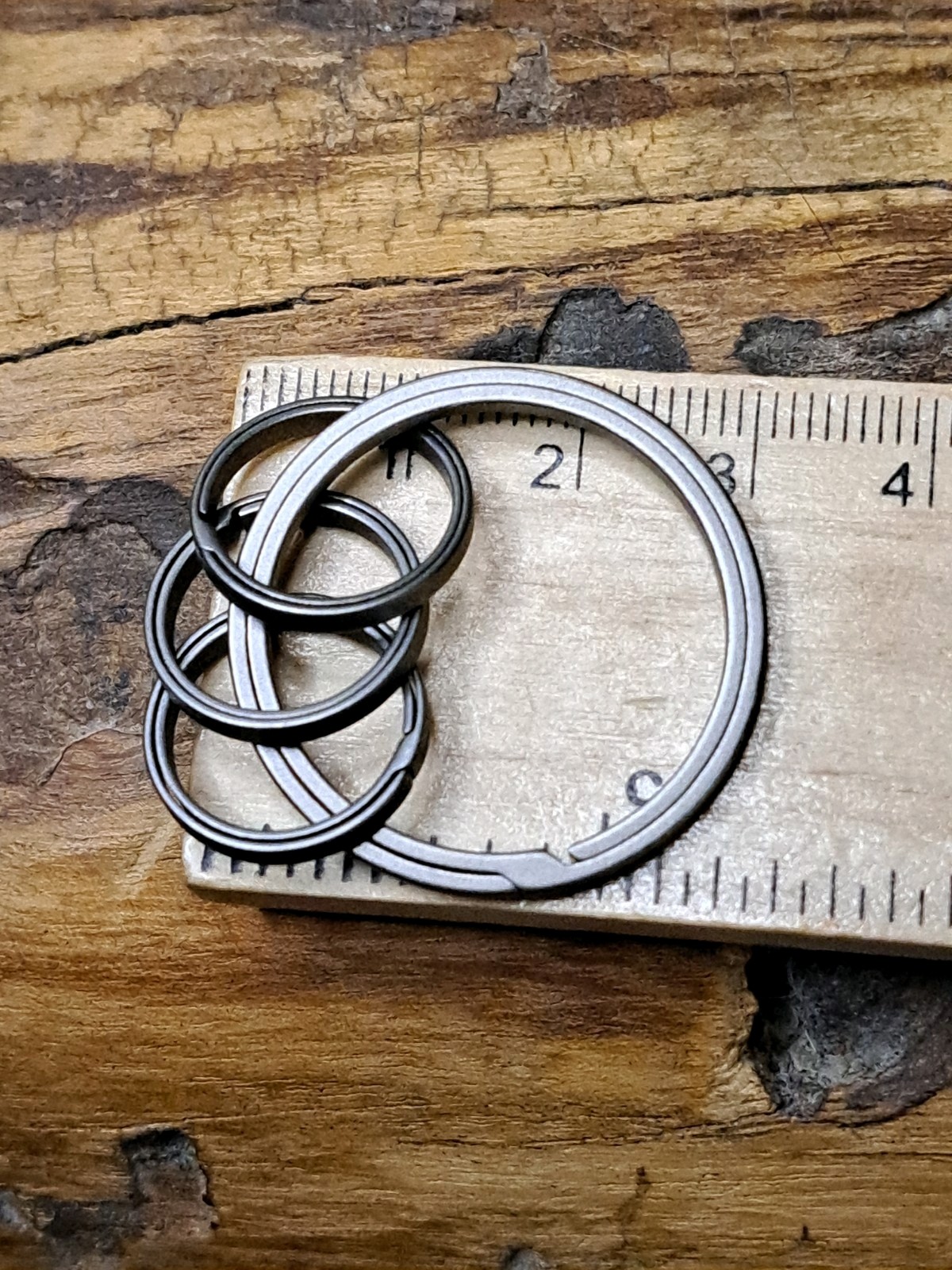 Pro Series Titanium Sidepush Keyring Set