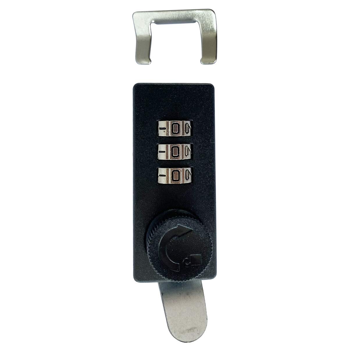 Jssmst Combination Lock for Book Code Safe, Black