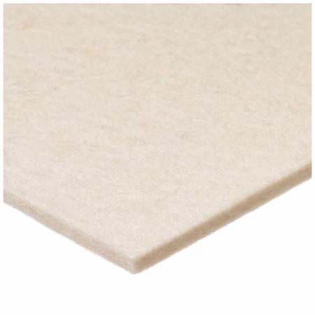 Zoro Select Bulk-Fs-Pet-27 Synthetic Felt Sheets, 1/2", Synthetic, 12",
