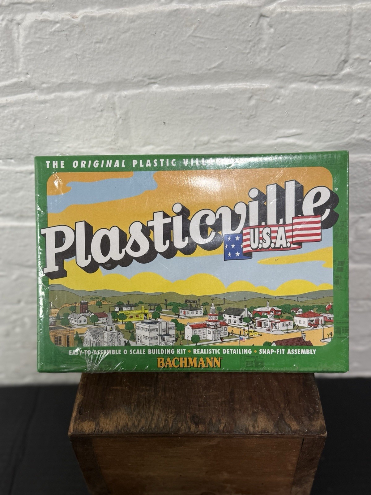 Bachmann 45604 Plasticville USA Farm Outbuildings Kit O 027 New Factory Sealed