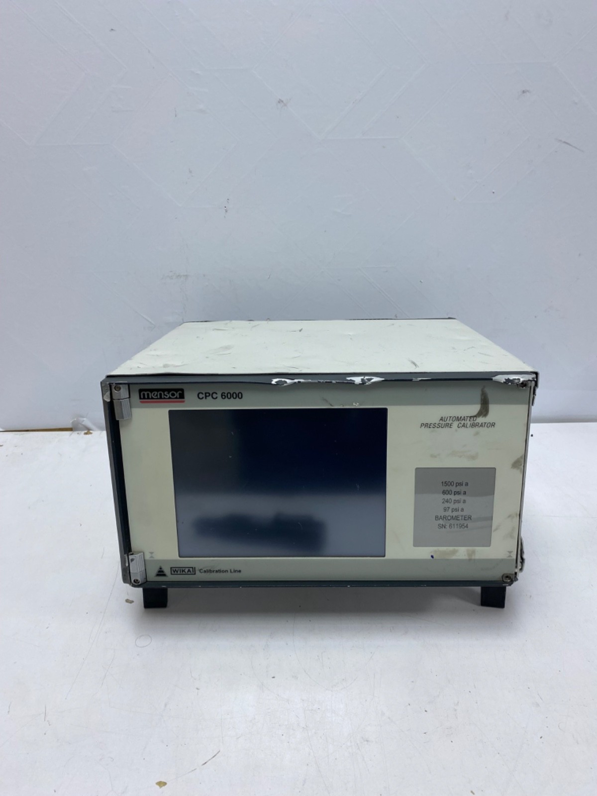 Mensor CPC6000 Automated Pressure Calibrator