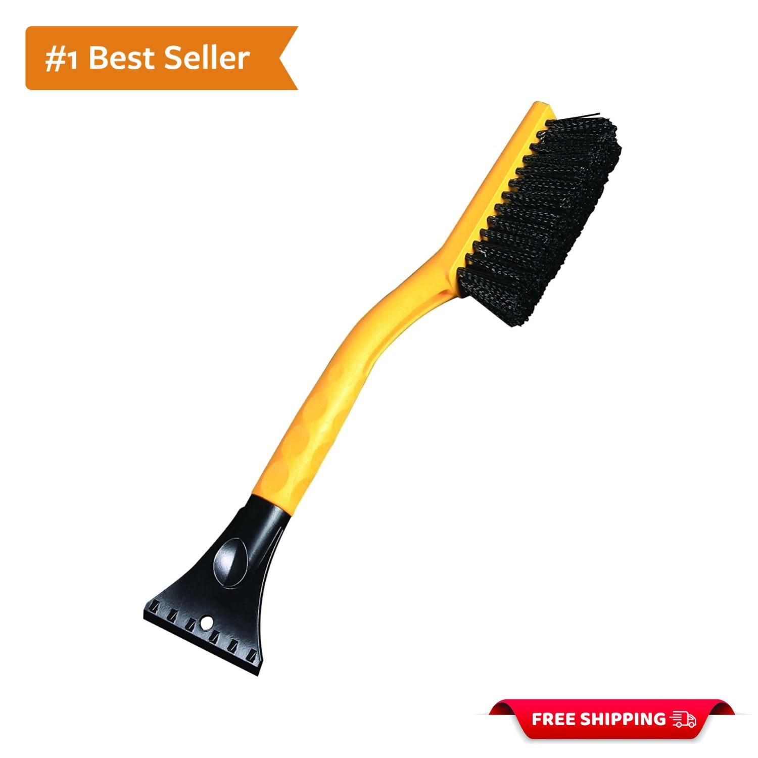 Versatile 16-Inch SnoWEEvel Snow Brush: Perfect for Vehicles & Outdoor Furniture