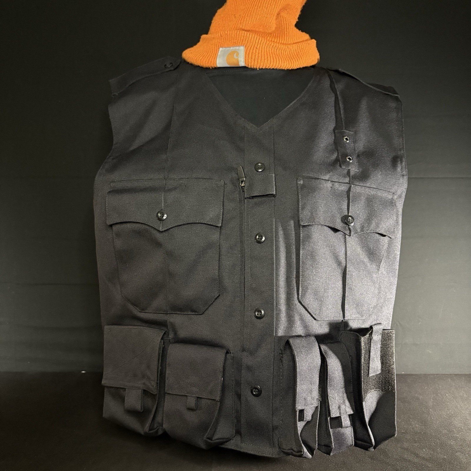 Elbeco Tactical Carrier Size XL Black w/Magazine & Radio Pouches & Waistband