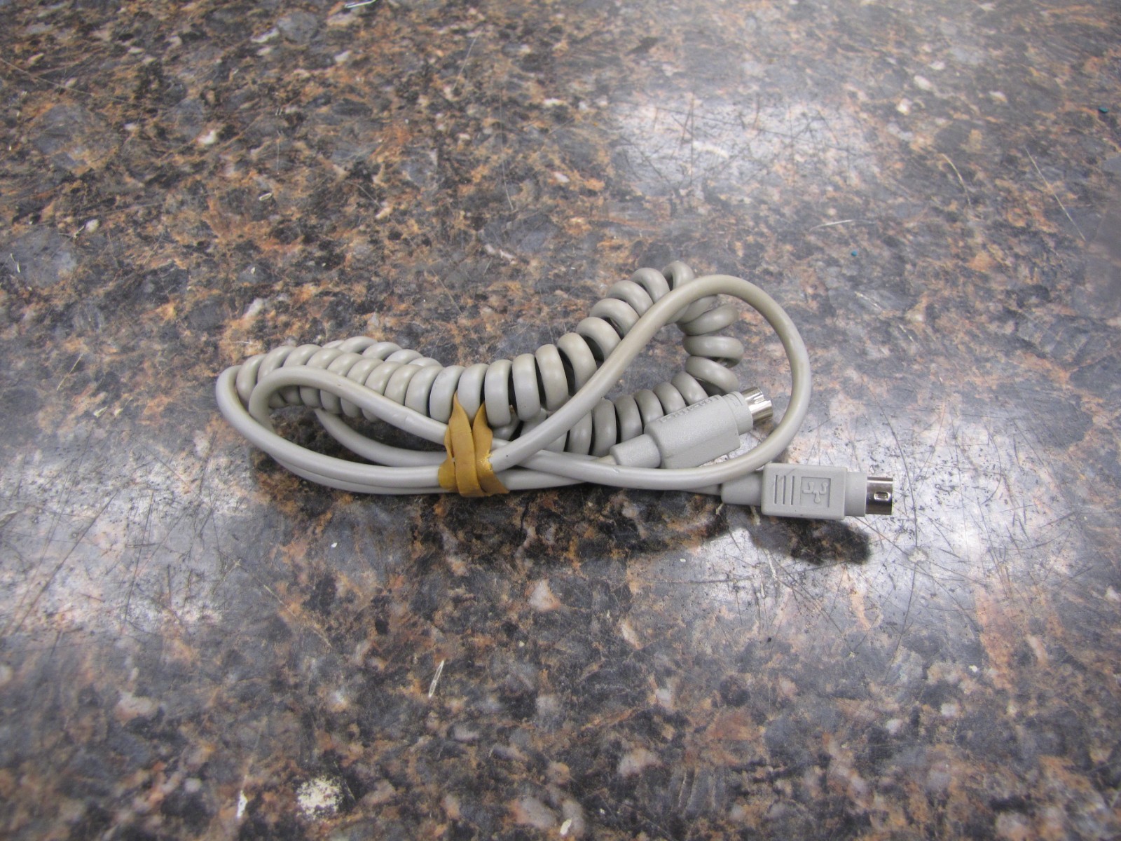 Vintage Apple 590-0361-B ADB Coiled Keyboard Cable - Quantity