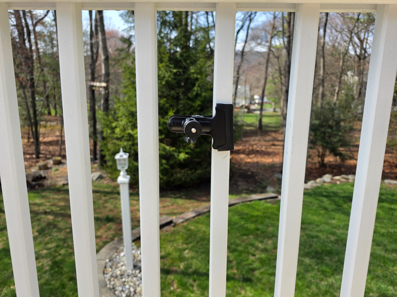 Metal Clamp Fence Deck and Post Mount for Arlo Pro 6 5 4 3 Security Camera