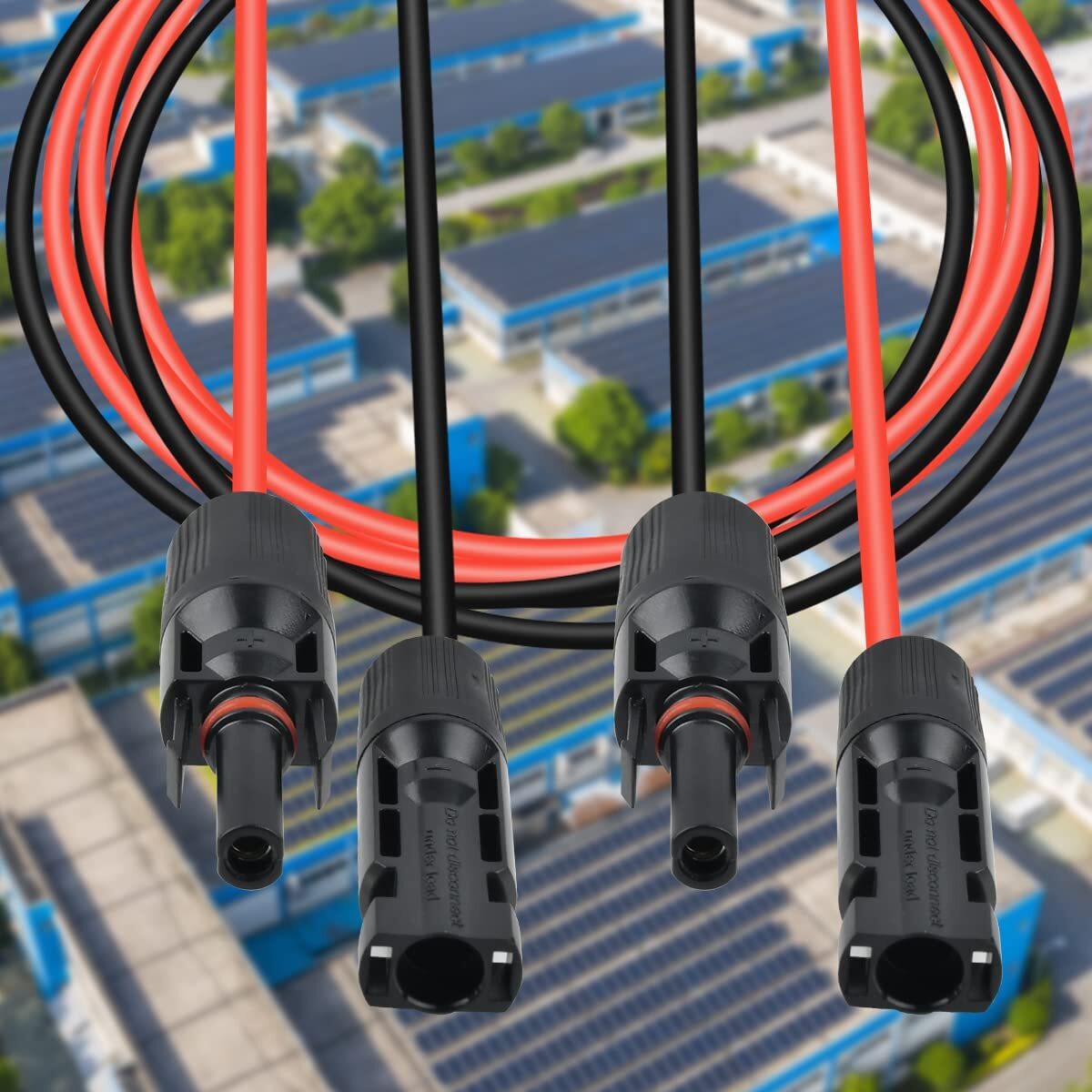 10AWG 12AWG Solar Panel Extension Cable Wire Connector Set PV Modul Adapter