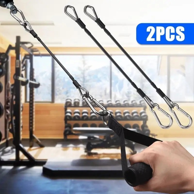Gym Cable Extension Fitness Rope Attachment Compatible with Home Gym Accessories